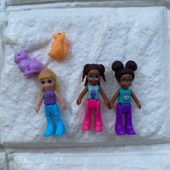 Polly Pocket lot 5 dolls - Picture 7 of 8